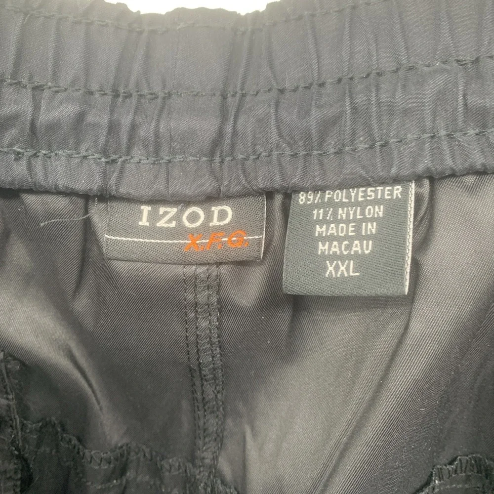 IZOD XFG Men's Golf Windbreaker Outdoors Active Pants XXL (2XL) Elastic Waist